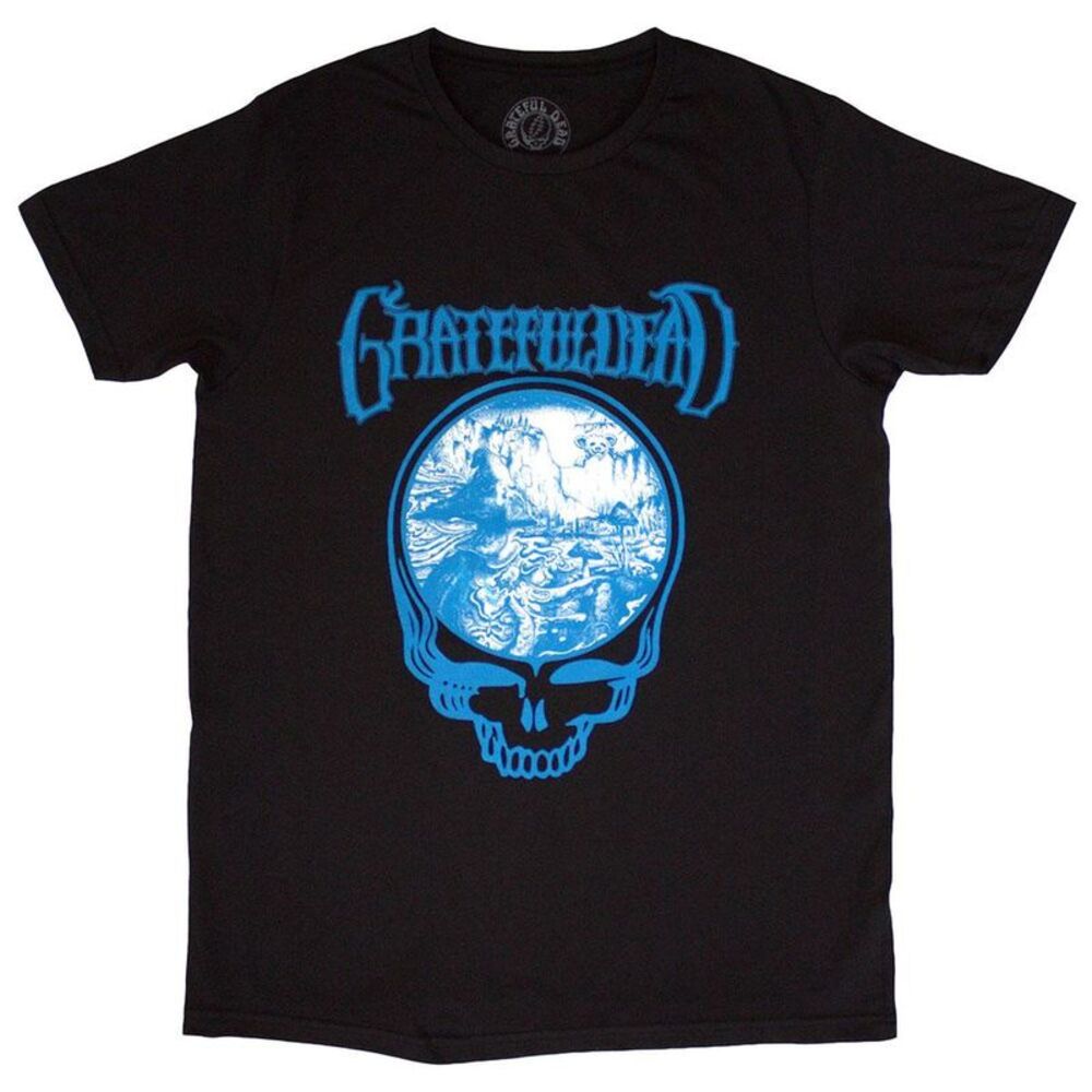 Grateful Dead Unisex Adult Mushroom T-Shirt / Black
